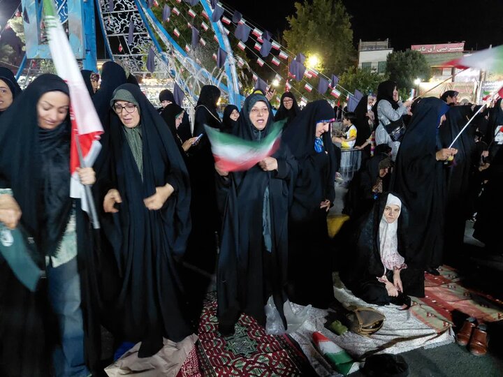 گزارش تصویری/ تجمع اقتدار و اقامه نماز استغاثه در ورامین