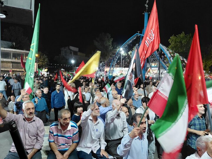 گزارش تصویری/ تجمع اقتدار و اقامه نماز استغاثه در ورامین