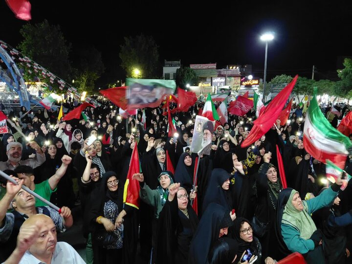 گزارش تصویری/ تجمع اقتدار و اقامه نماز استغاثه در ورامین