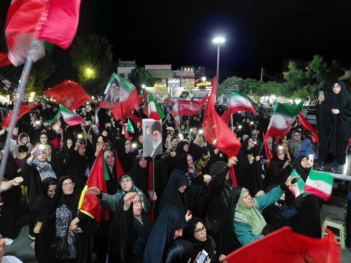 گزارش تصویری/ تجمع اقتدار و اقامه نماز استغاثه در ورامین