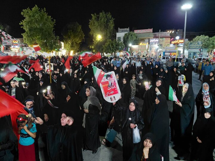 گزارش تصویری/ تجمع اقتدار و اقامه نماز استغاثه در ورامین