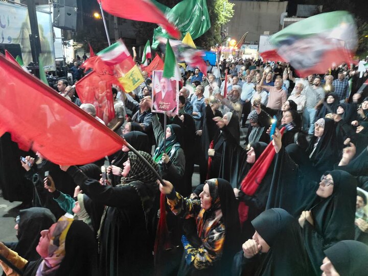 گزارش تصویری/ تجمع اقتدار و اقامه نماز استغاثه در ورامین