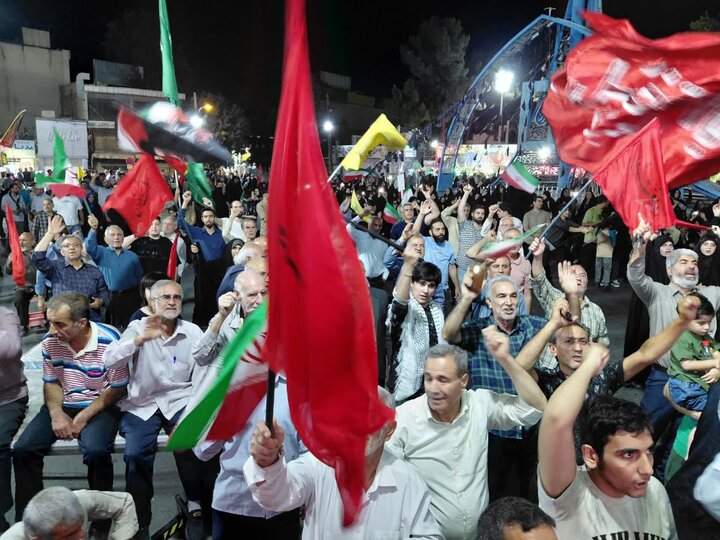 گزارش تصویری/ تجمع اقتدار و اقامه نماز استغاثه در ورامین