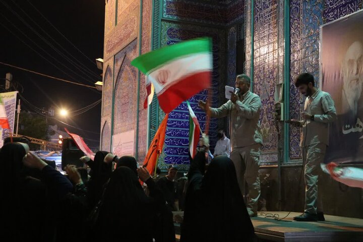 گزارش تصویری/ موج صدوچهارم اجتماع خون‌خواهی امام شهید در قرچک