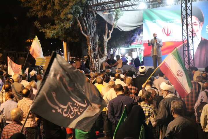 گزارش تصویری/ موج صدوچهارم اجتماع خون‌خواهی امام شهید در قرچک