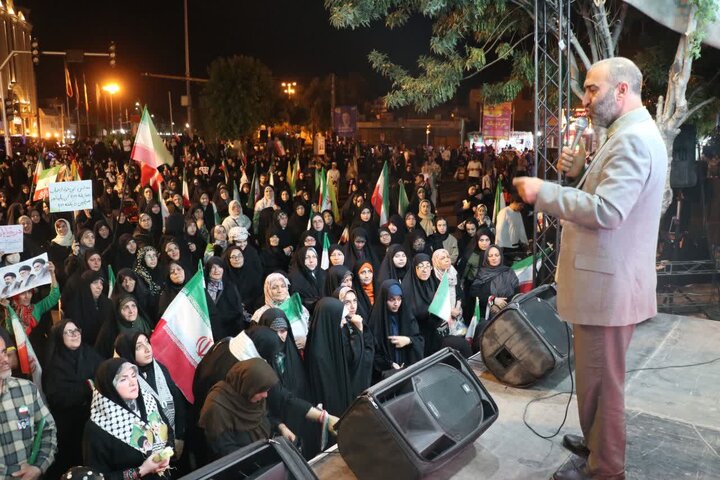 گزارش تصویری/ موج صدوچهارم اجتماع خون‌خواهی امام شهید در قرچک