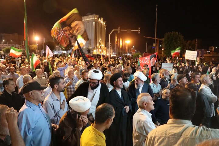 گزارش تصویری/ موج صدوچهارم اجتماع خون‌خواهی امام شهید در قرچک