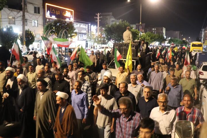 گزارش تصویری/ موج صدوچهارم اجتماع خون‌خواهی امام شهید در قرچک
