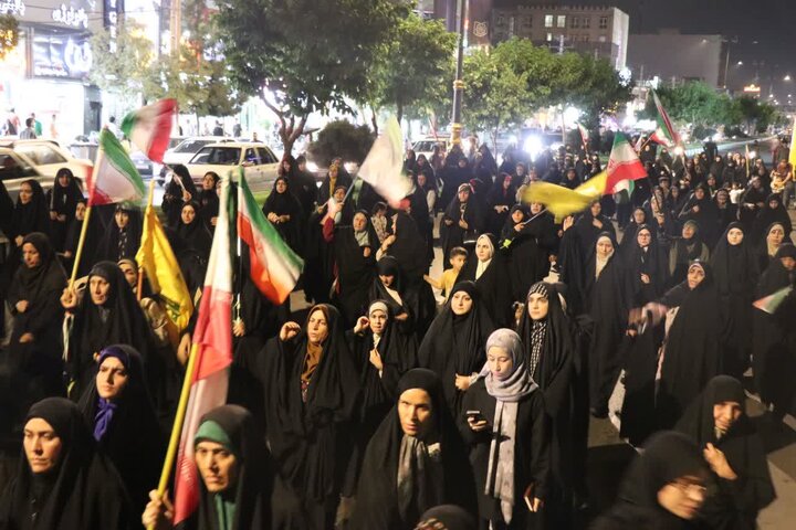 گزارش تصویری/ موج صدوچهارم اجتماع خون‌خواهی امام شهید در قرچک