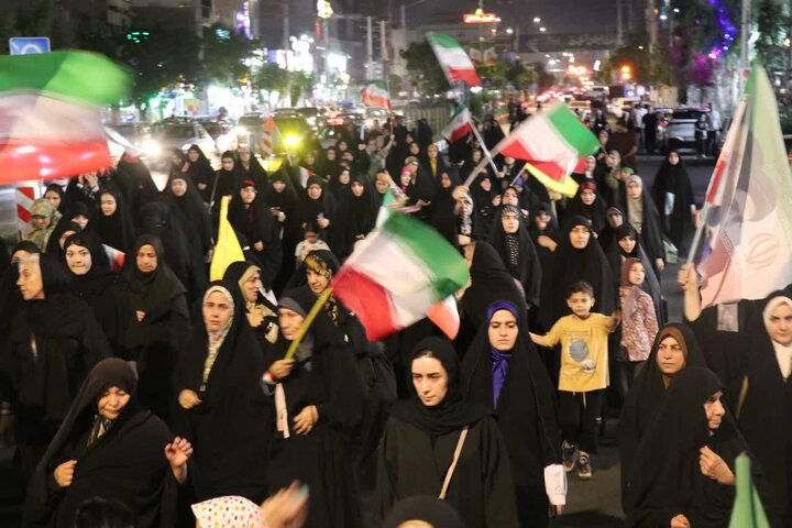 گزارش تصویری/ موج صدوچهارم اجتماع خون‌خواهی امام شهید در قرچک
