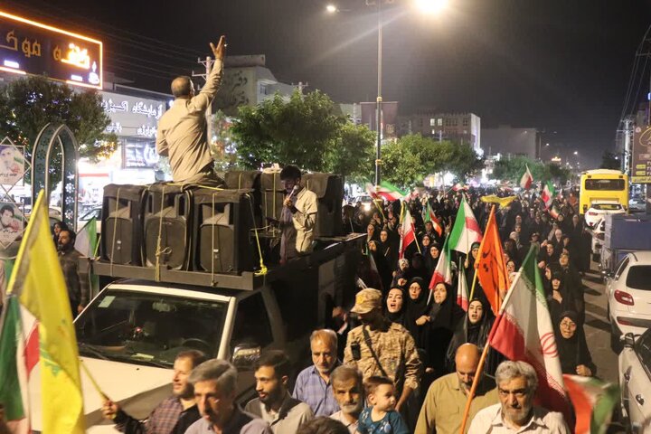 گزارش تصویری/ موج صدوچهارم اجتماع خون‌خواهی امام شهید در قرچک