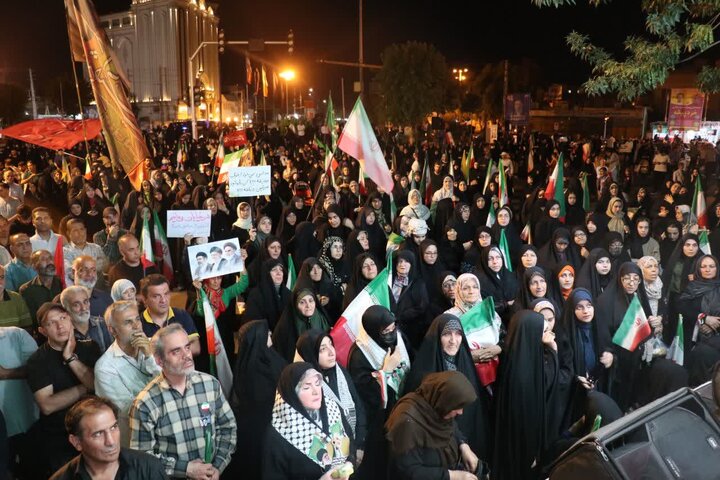 گزارش تصویری/ موج صدوچهارم اجتماع خون‌خواهی امام شهید در قرچک