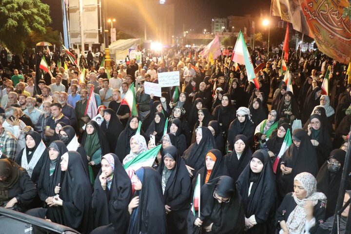 گزارش تصویری/ موج صدوچهارم اجتماع خون‌خواهی امام شهید در قرچک