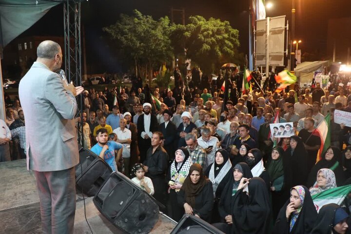 گزارش تصویری/ موج صدوچهارم اجتماع خون‌خواهی امام شهید در قرچک