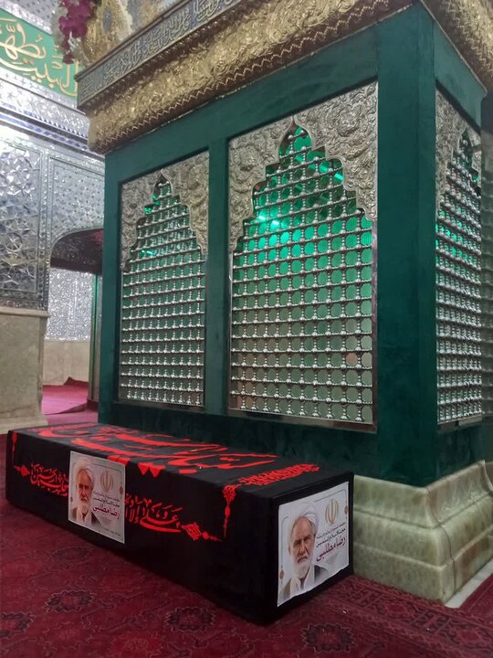 گزارش تصویری/  مراسم تشییع پیکر امام جماعت مسجد جامع ابوذر