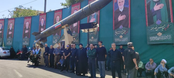 گزارش تصویری/  مراسم تشییع پیکر امام جماعت مسجد جامع ابوذر