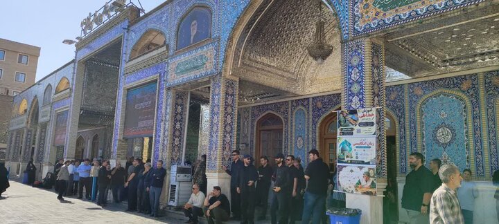 گزارش تصویری/  مراسم تشییع پیکر امام جماعت مسجد جامع ابوذر