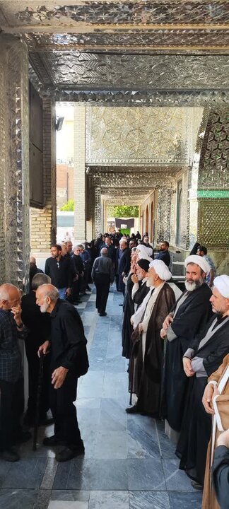 گزارش تصویری/  مراسم تشییع پیکر امام جماعت مسجد جامع ابوذر
