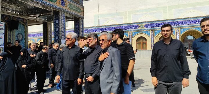 گزارش تصویری/  مراسم تشییع پیکر امام جماعت مسجد جامع ابوذر