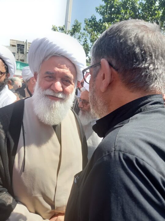 گزارش تصویری/  مراسم تشییع پیکر امام جماعت مسجد جامع ابوذر