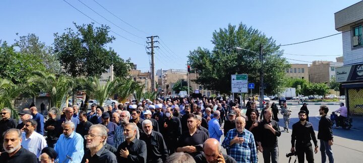گزارش تصویری/  مراسم تشییع پیکر امام جماعت مسجد جامع ابوذر