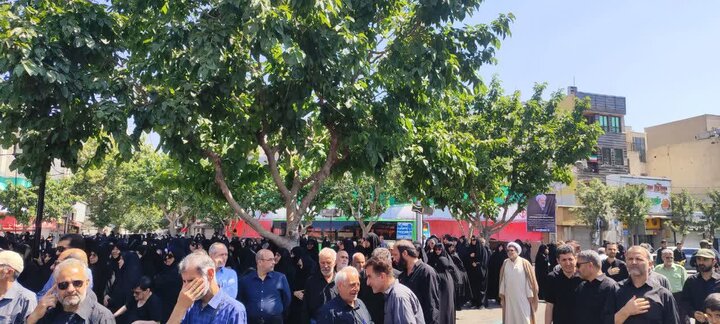 گزارش تصویری/  مراسم تشییع پیکر امام جماعت مسجد جامع ابوذر