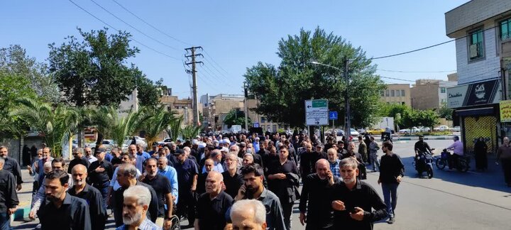گزارش تصویری/  مراسم تشییع پیکر امام جماعت مسجد جامع ابوذر
