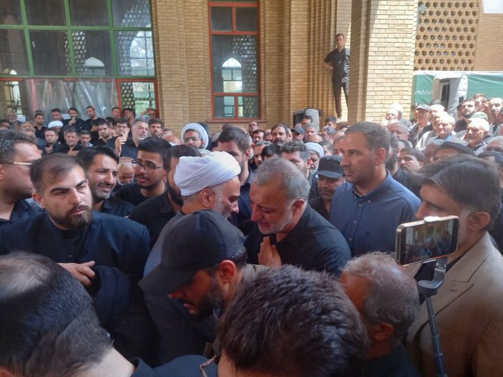 گزارش تصویری/  مراسم تشییع پیکر امام جماعت مسجد جامع ابوذر