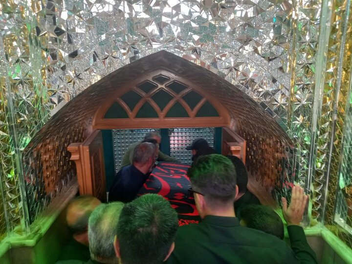 گزارش تصویری/  مراسم تشییع پیکر امام جماعت مسجد جامع ابوذر