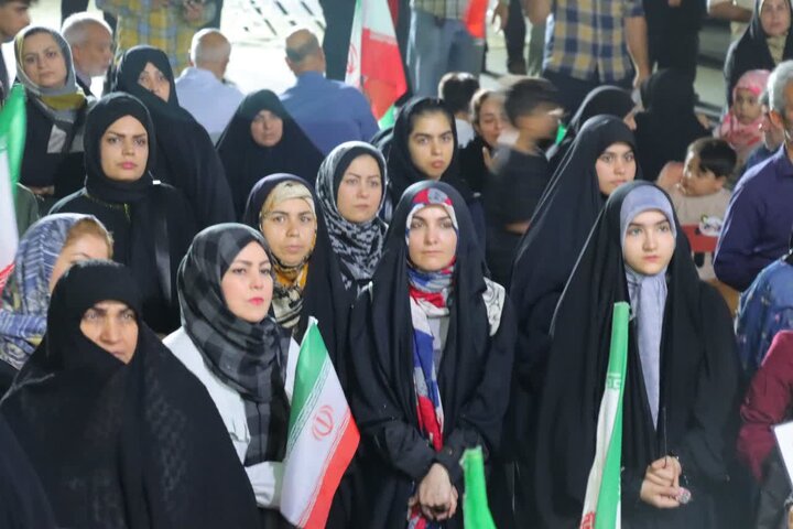 گزارش تصویری/ حماسه حضور مردم اسلامشهر در صدوچهارمین شب
