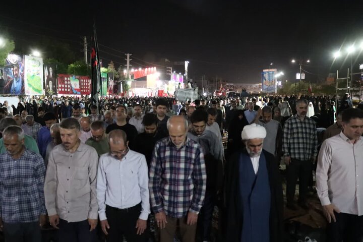 گزارش تصویری/ حماسه حضور مردم اسلامشهر در صدوچهارمین شب