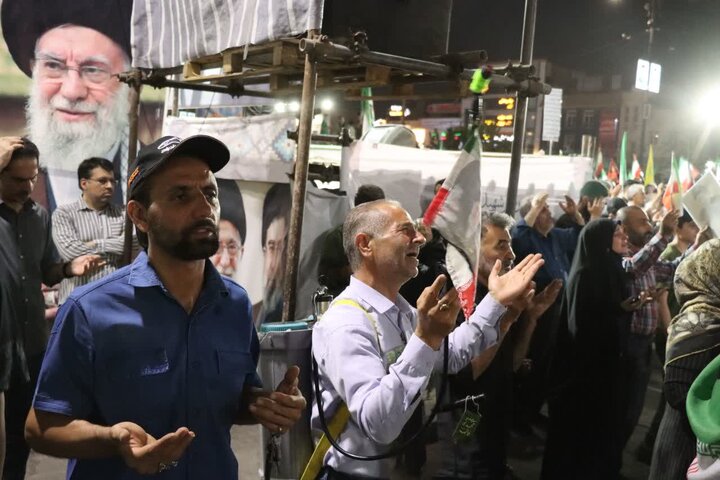 گزارش تصویری/ حماسه حضور مردم اسلامشهر در صدوچهارمین شب