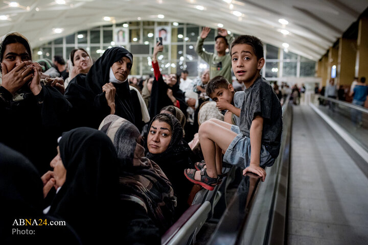 Photos: Return of Iranian Hajj Pilgrims to Holy City of Mashhad