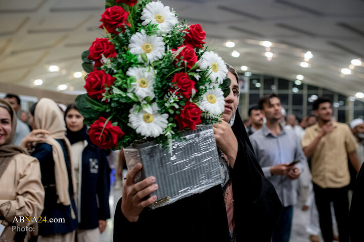 Photos: Return of Iranian Hajj Pilgrims to Holy City of Mashhad