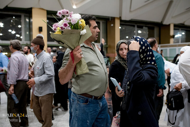 Photos: Return of Iranian Hajj Pilgrims to Holy City of Mashhad