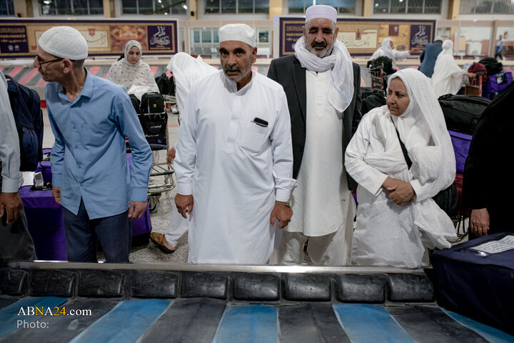 Photos: Return of Iranian Hajj Pilgrims to Holy City of Mashhad