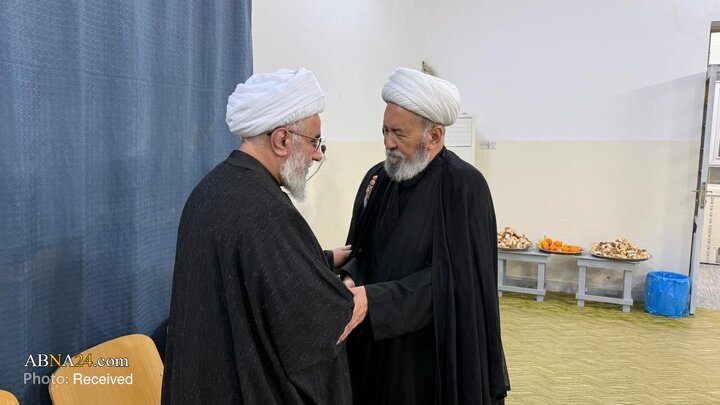 Photos: Presence of Secretary-General of AhlulBayt World Assembly at Office of Late Ayatollah Fayyaz