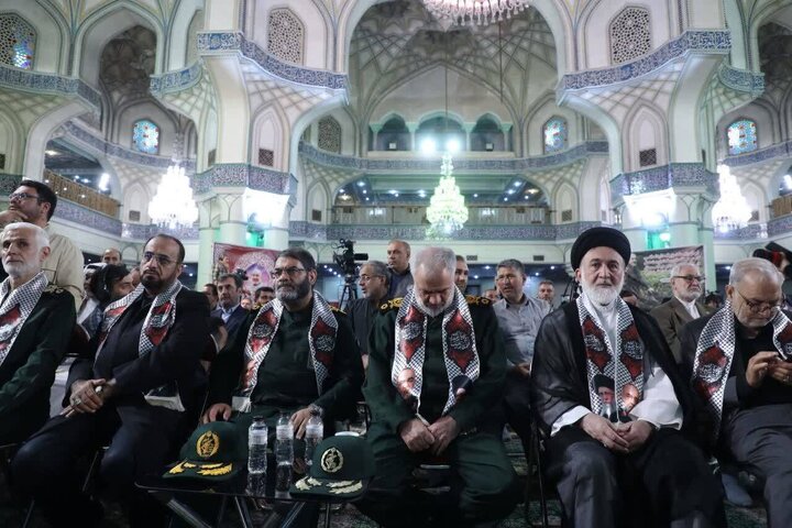 Photos: First Martyrdom Anniversary of Major General Martyr Salami Held at Hazrat Abd al-Azim al-Hasani