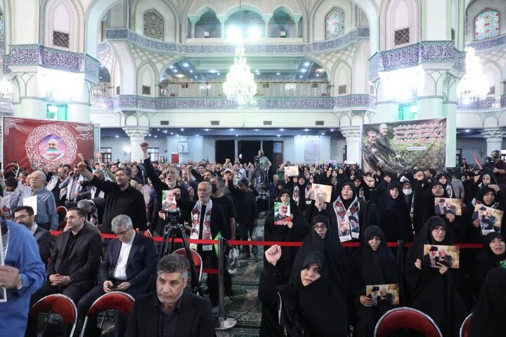 Photos: First Martyrdom Anniversary of Major General Martyr Salami Held at Hazrat Abd al-Azim al-Hasani