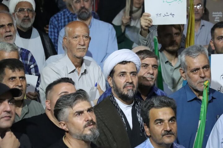 گزارش تصویری/ موج صدوپنجم حماسه حضور و خون‌خواهی رهبر شهید در اسلامشهر