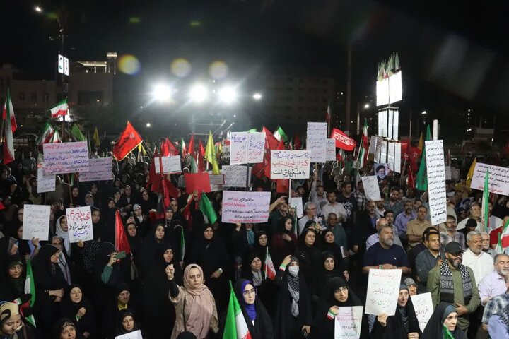 گزارش تصویری/ موج صدوپنجم حماسه حضور و خون‌خواهی رهبر شهید در اسلامشهر