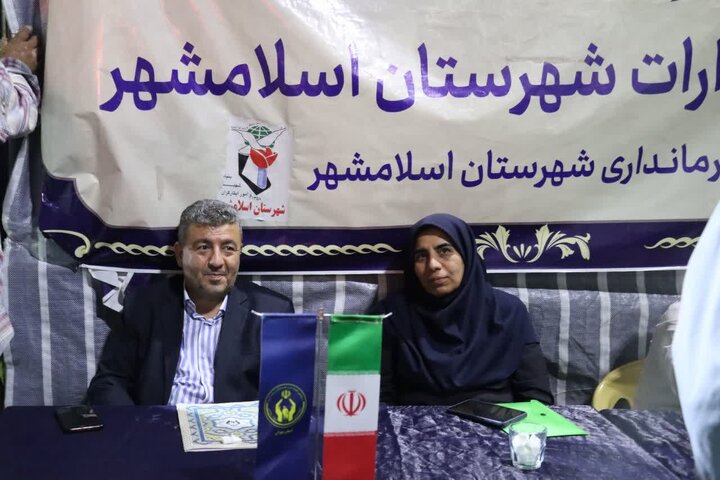 گزارش تصویری/ موج صدوپنجم حماسه حضور و خون‌خواهی رهبر شهید در اسلامشهر