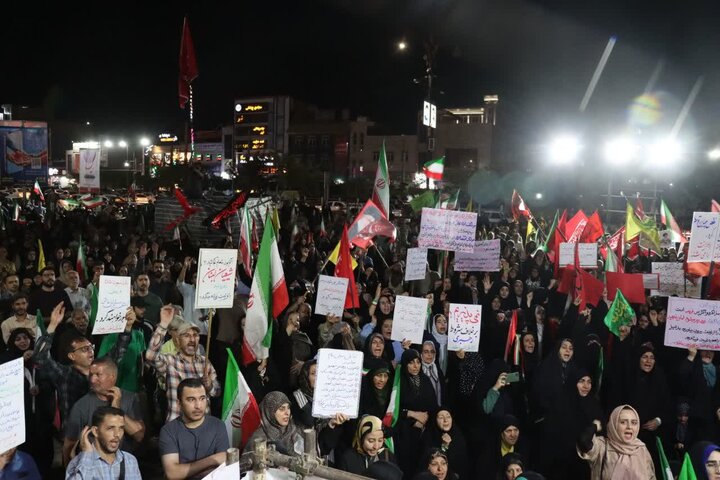 گزارش تصویری/ موج صدوپنجم حماسه حضور و خون‌خواهی رهبر شهید در اسلامشهر