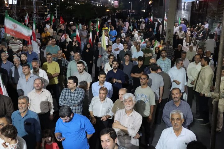 گزارش تصویری/ موج صدوپنجم حماسه حضور و خون‌خواهی رهبر شهید در اسلامشهر