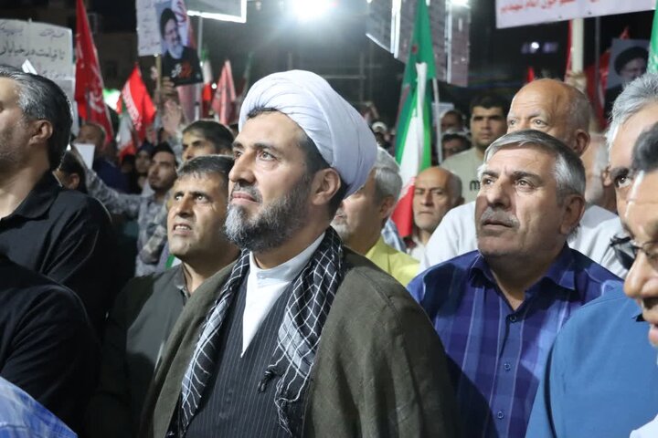 گزارش تصویری/ موج صدوپنجم حماسه حضور و خون‌خواهی رهبر شهید در اسلامشهر