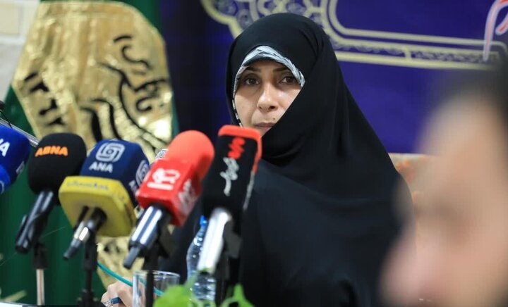گزارش تصویری/ نشست خبری تشریح برنامه‌های حوزه‌های علمیه خواهران در آستانه ماه محرم
