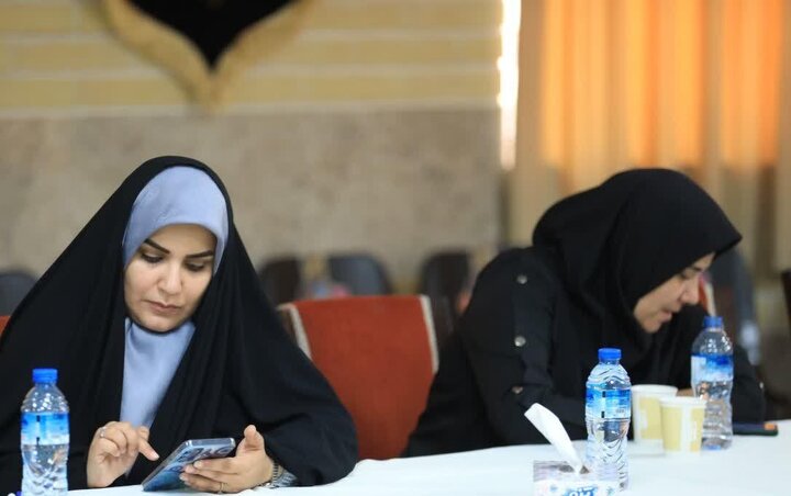 گزارش تصویری/ نشست خبری تشریح برنامه‌های حوزه‌های علمیه خواهران در آستانه ماه محرم