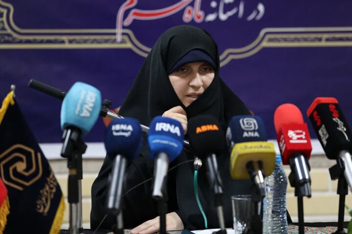 گزارش تصویری/ نشست خبری تشریح برنامه‌های حوزه‌های علمیه خواهران در آستانه ماه محرم