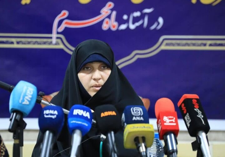 گزارش تصویری/ نشست خبری تشریح برنامه‌های حوزه‌های علمیه خواهران در آستانه ماه محرم