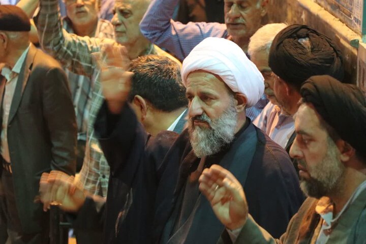 گزارش تصویری/ اجتماع حماسی مردم قرچک در شب صدوششم